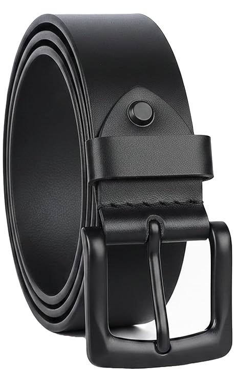 RABELL Genuine Leather Belt Fits Waist up to 46 inches