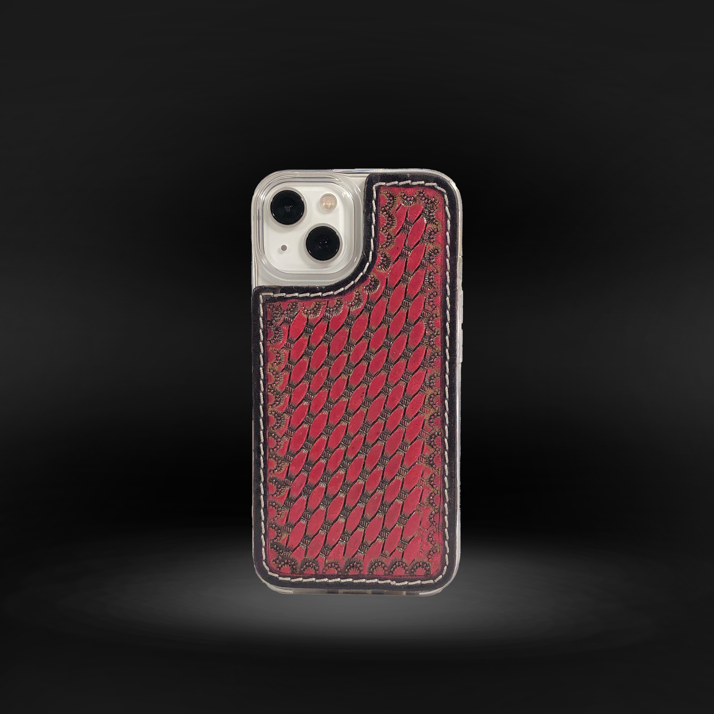 Leather iPhone case for iPhone 13