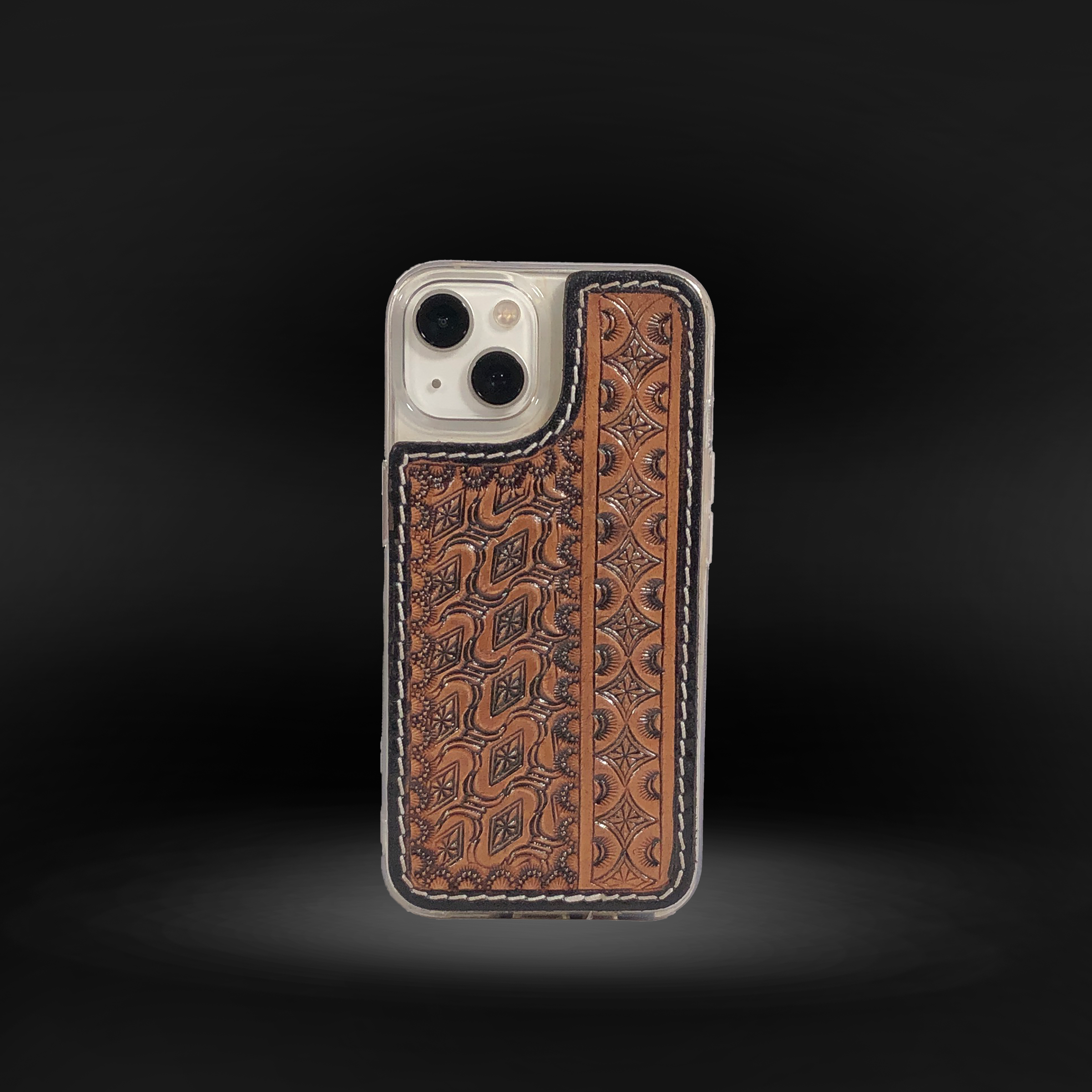 Leather iPhone case for iPhone 14